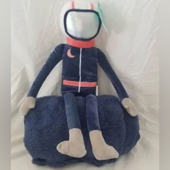 Pillowfort Throw Astronaut Buddy Plush Pal, Color Blue, 50" x 60” - Picture 5 of 5